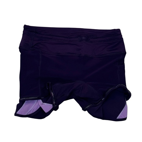 Lululemon Photo Finish Skort Size 2 Dark Court Purple Lightweight Running Skirt - Picture 6 of 9